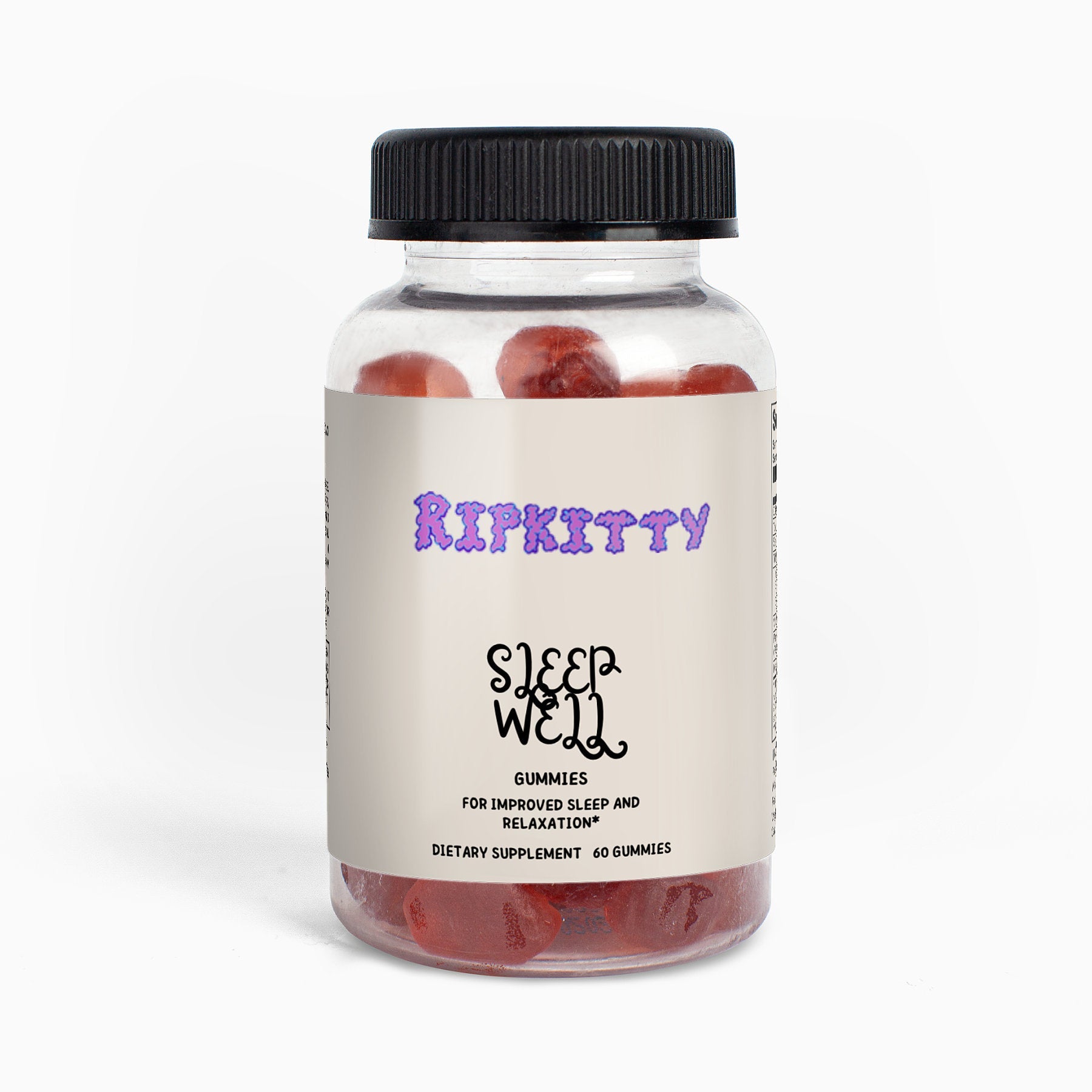 Ripkitty Sleep Well Gummies (Adult) 60 Gummies-0