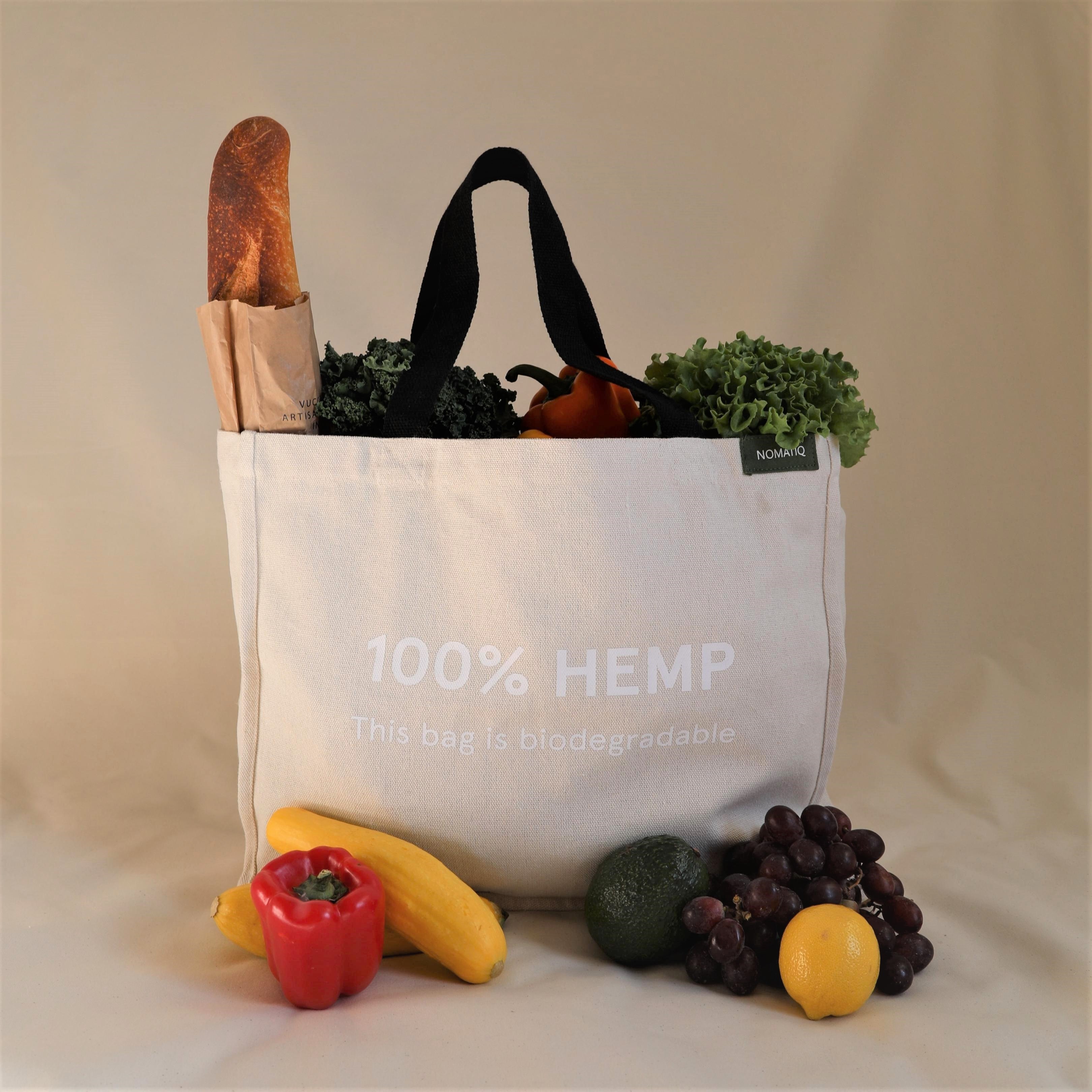 Biodegradable Hemp Market Bag-0