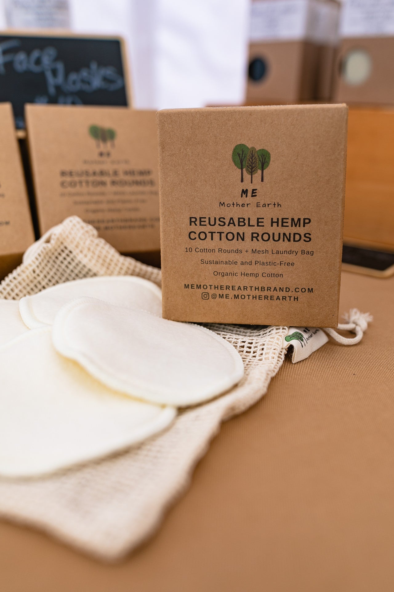 Reusable Hemp Cotton Rounds-0