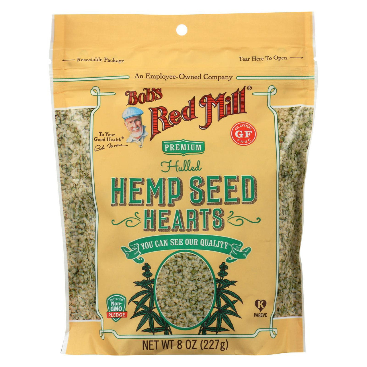 BOBS SEEDS HEMP HULLED ( 5 X 8 OZ   )-0