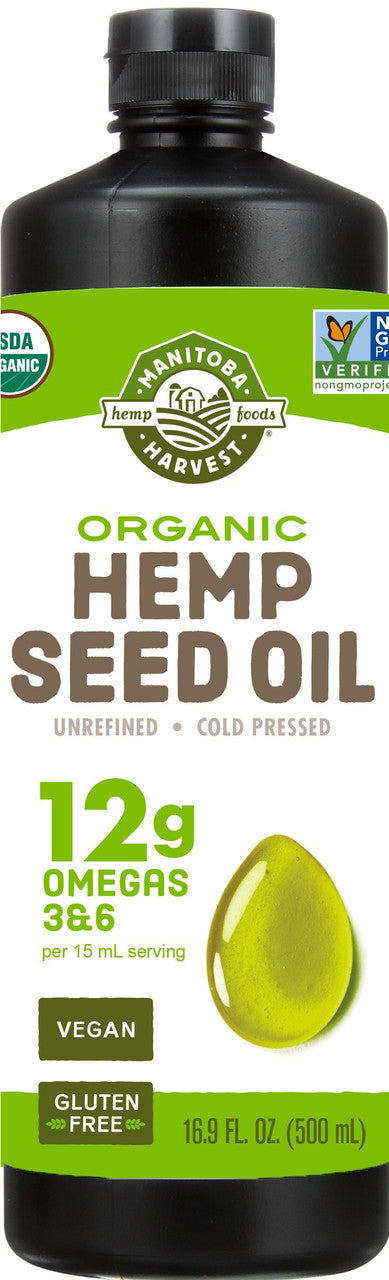 Manitoba Harvest Hemp Seed Oil (1x16 Oz)-0