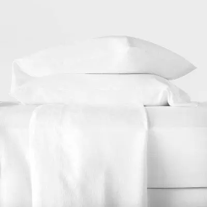 New - 100% Washed Hemp Solid Sheet Set Dark - Casaluna