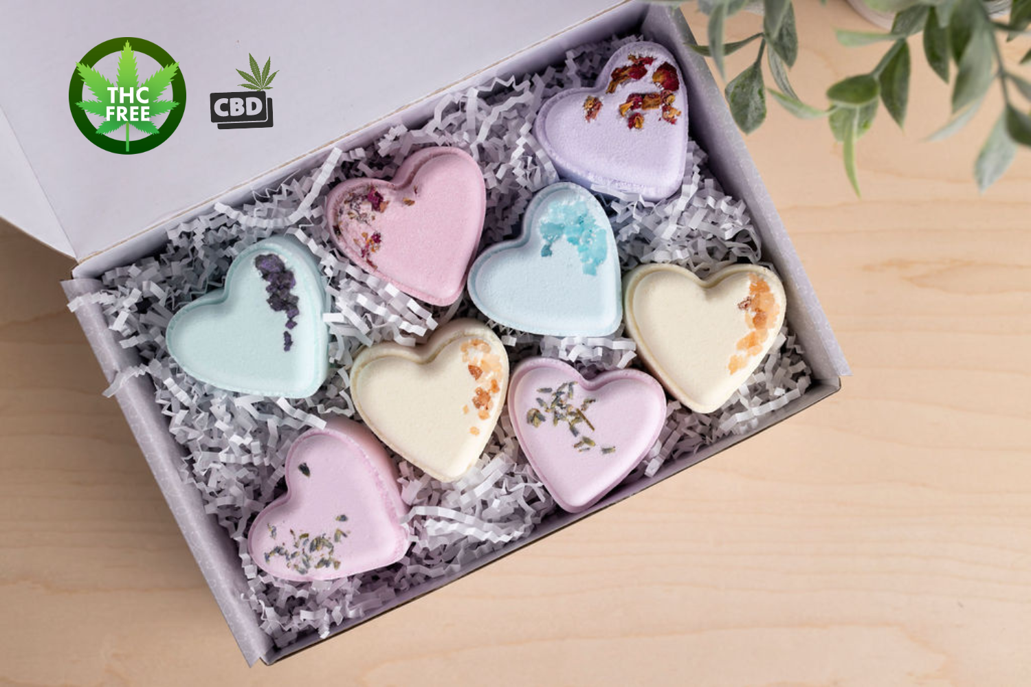 CBD - 8 Bath bombs set - (THC free)-1