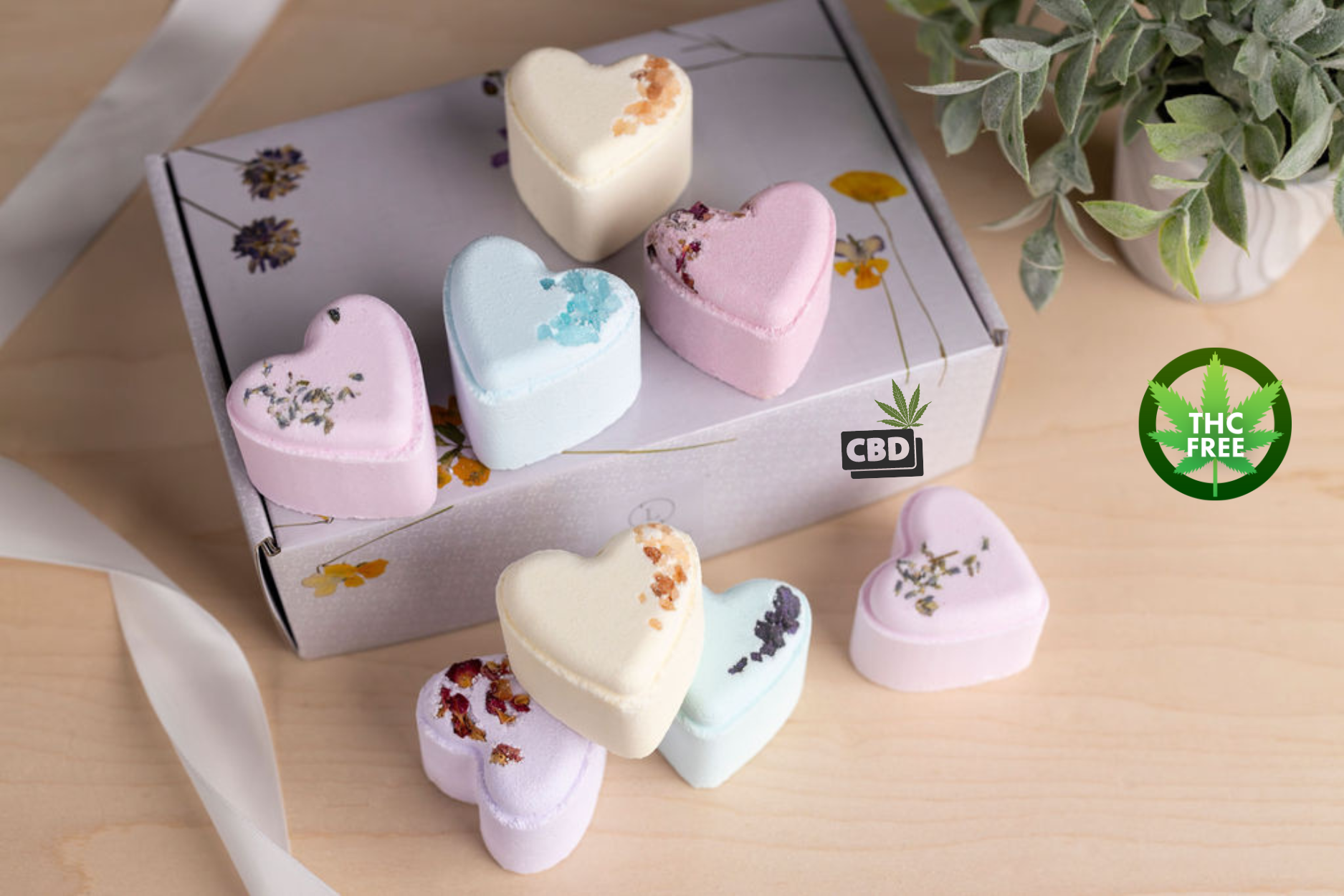 CBD - 8 Bath bombs set - (THC free)-0