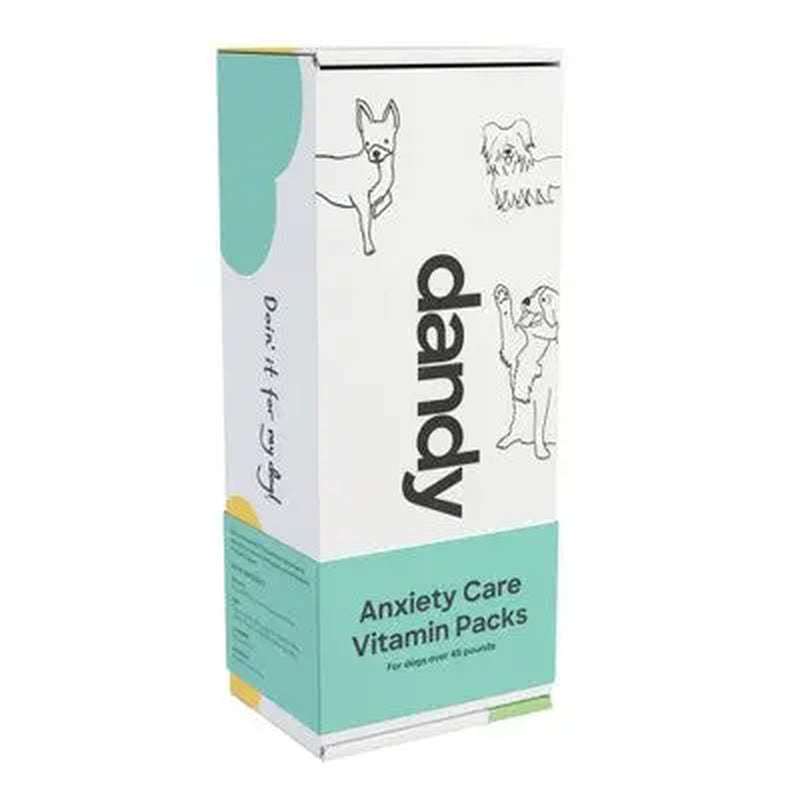 Dandy Pet Anxiety Supplement for Large Dog - Beef - 30Ct