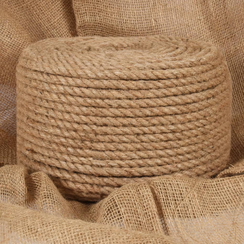 vidaXL Rope Jute Hemp Rope for Crafts Gardening Hammock Decorating 100% Jute-9