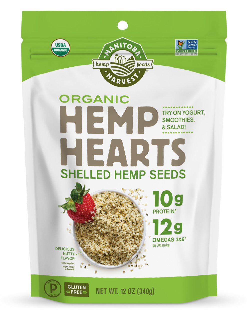 Manitoba Harvest Organic Hemp Seed Nut (1x12 Oz)-0