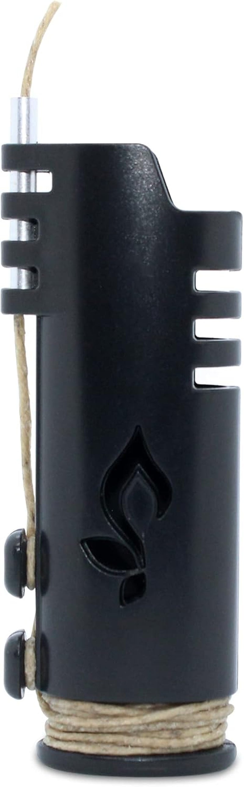 Hemp Wick Bundle Pack: 200 FT Beeline Hemp Roll + 1  Hemp Wick Lighter (Black)