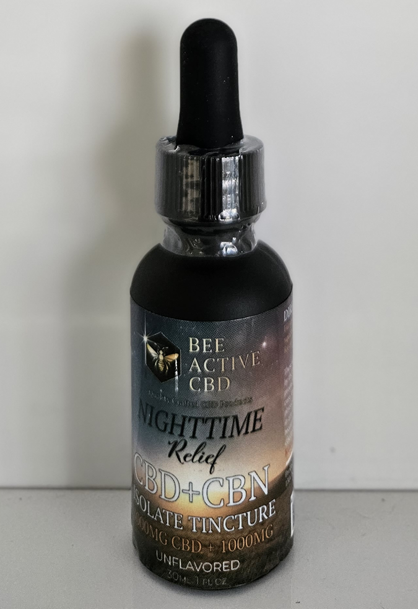 Bee Active CBD+CBN Isolate Tincture-0