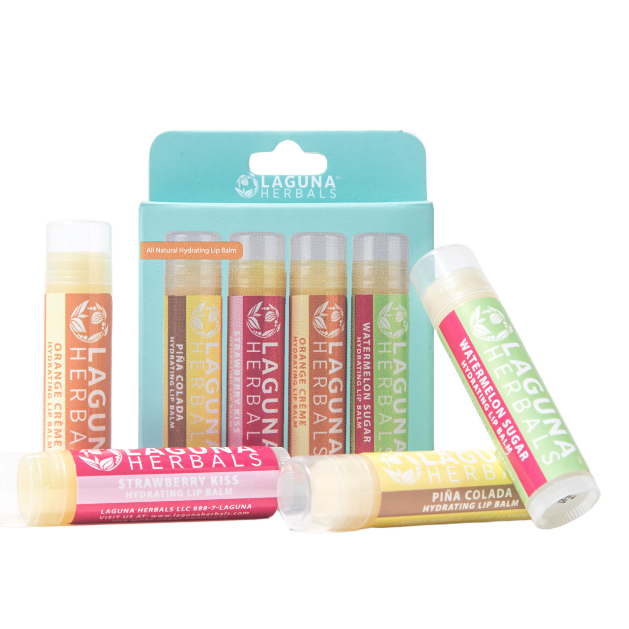 Organic Superfruit Lip Balm 4 pack-0