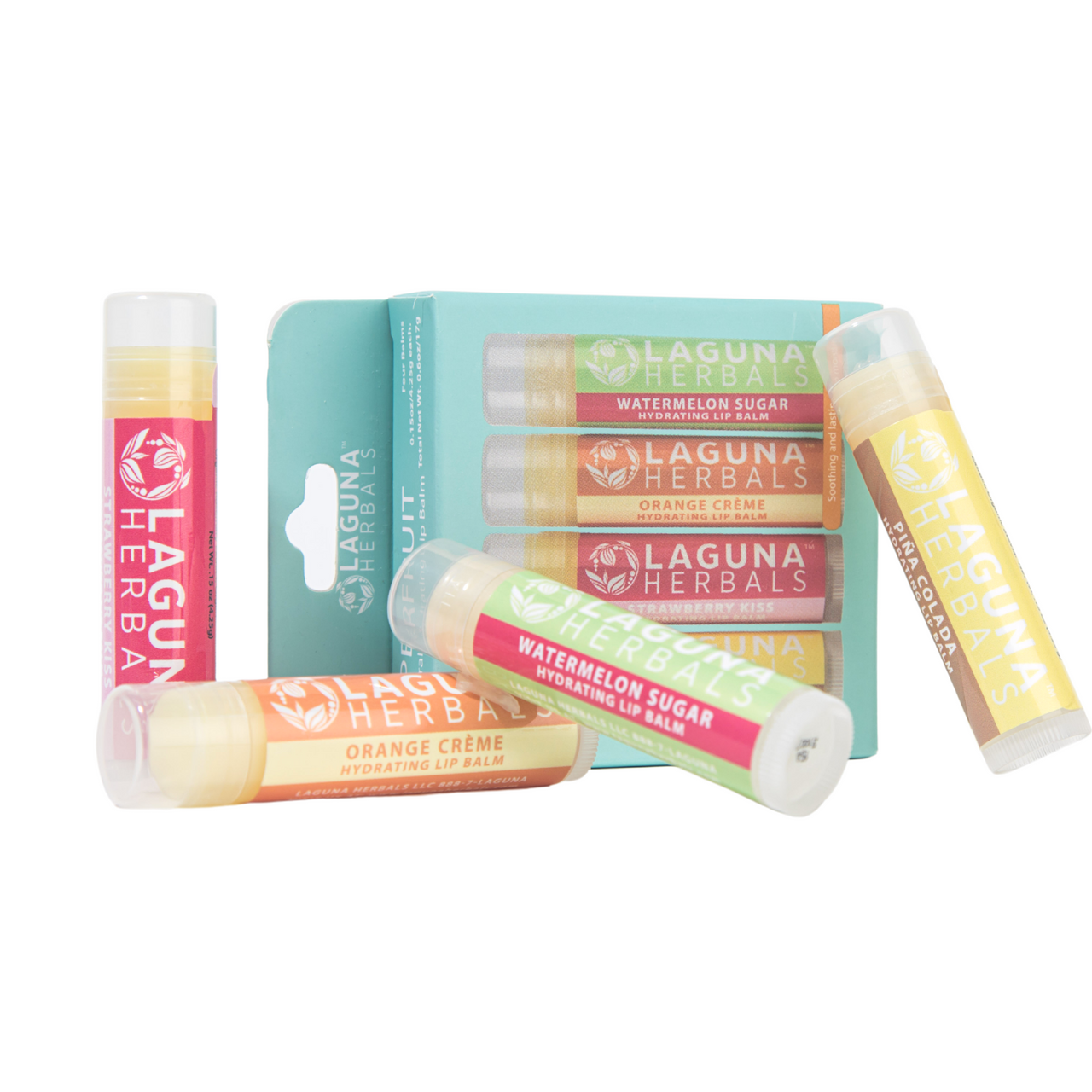 Organic Superfruit Lip Balm 4 pack-3