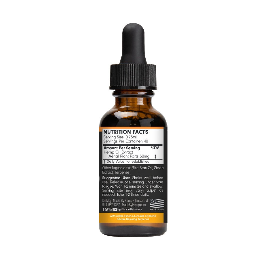 FOCUS/Hemp Extract Drops - LEE HEMP OILS