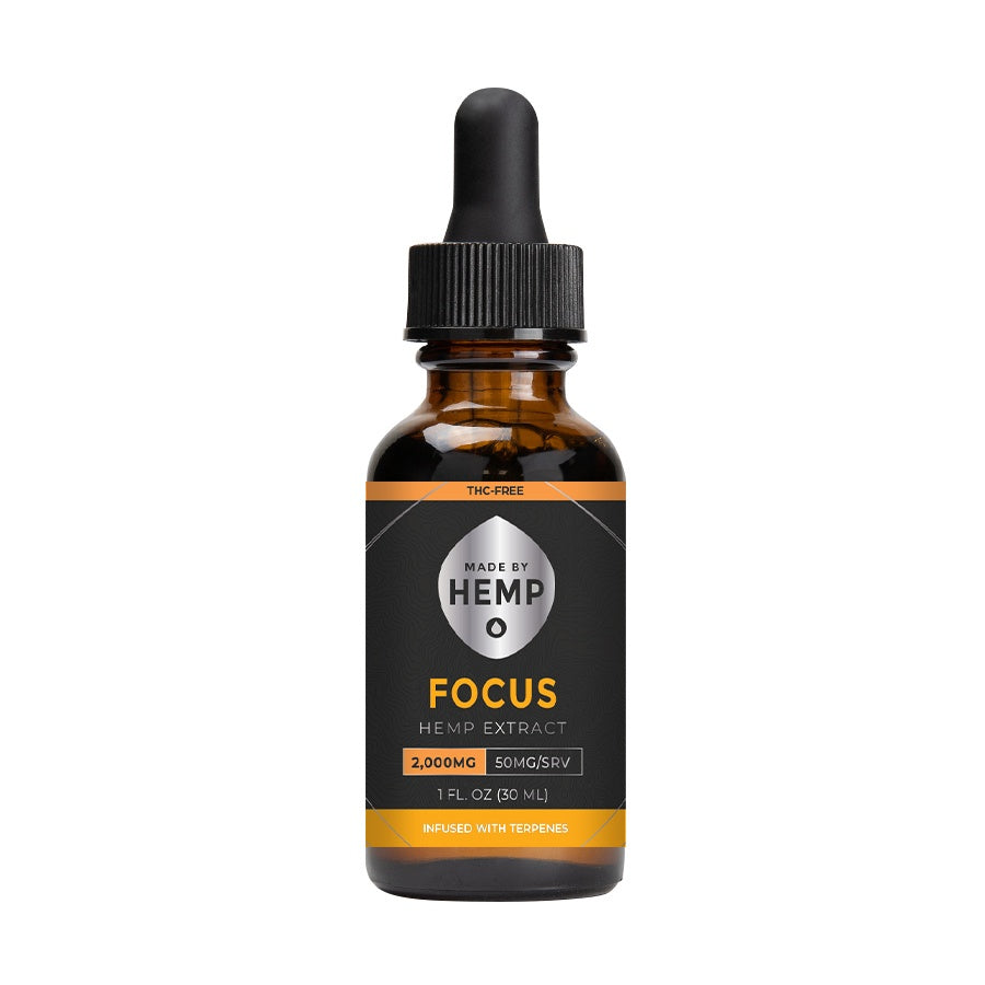 FOCUS/Hemp Extract Drops - LEE HEMP OILS