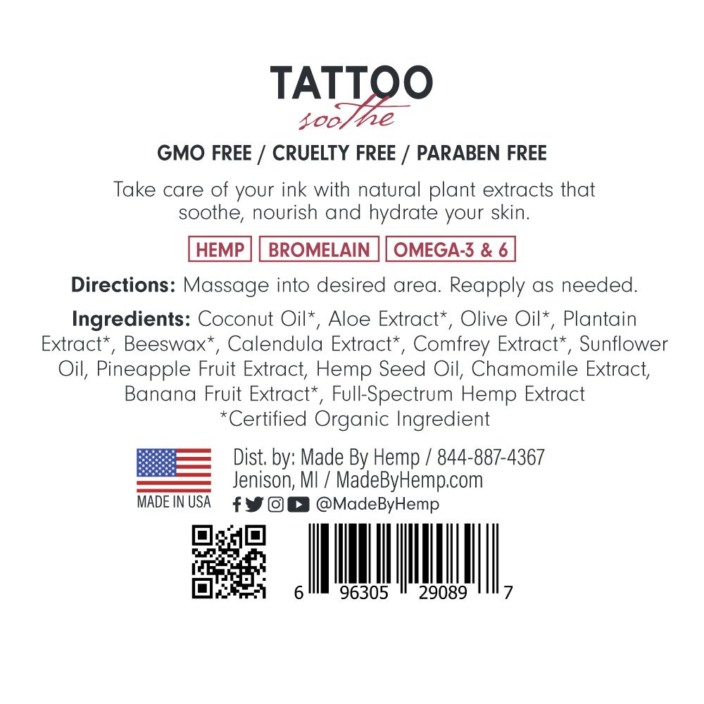 Tattoo Balm - LEE HEMP OILS