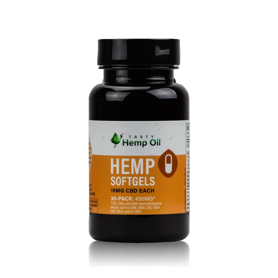 Tasty Hemp/Soft Gels - LEE HEMP OILS